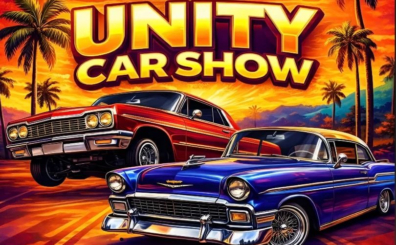 Victory Outreach Unity Car Show partial flyer August 2026